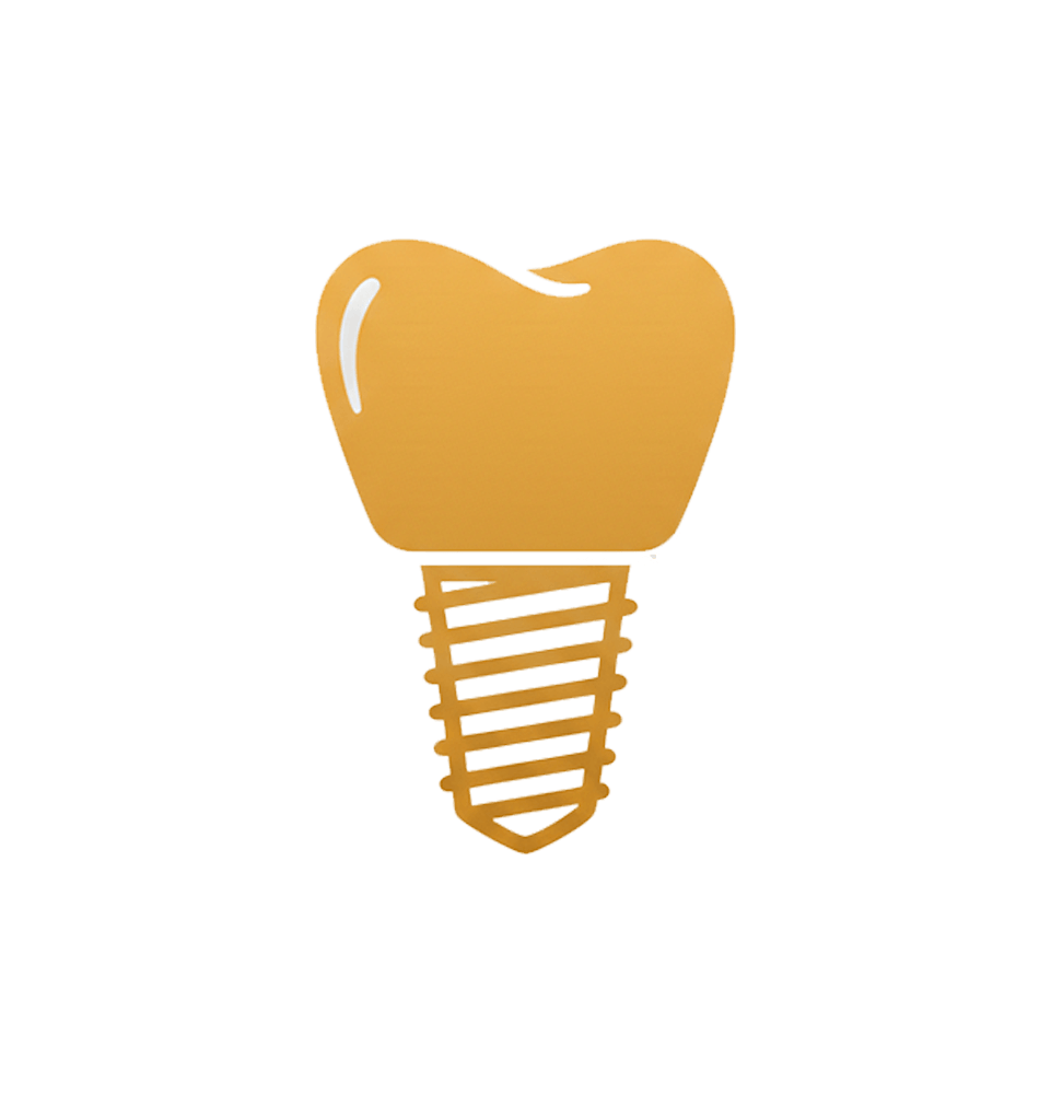 single dental implant icon